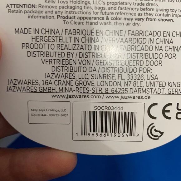 Original Squishmallows Connor Size 8 “ Inch 2017 The Cow NWTS Canadian Exclusive - Picture 6 of 10